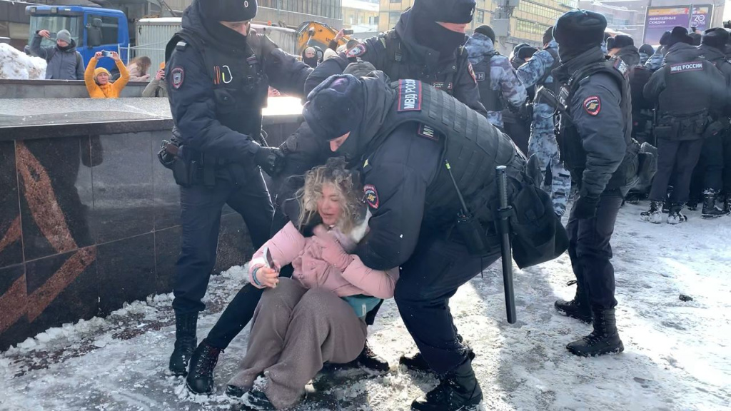 Задержание в Москве